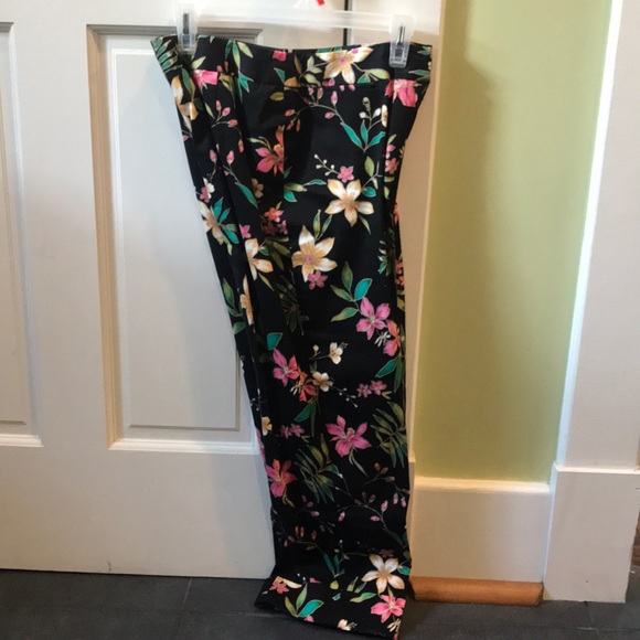 Pants - floral pants